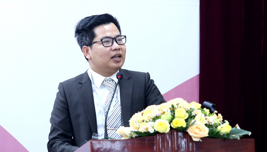 Mr. Dinh Xuan Lap, Deputy Director of ICAFIS under the Vietnam Fisheries Society. Photo: Minh Phuc.