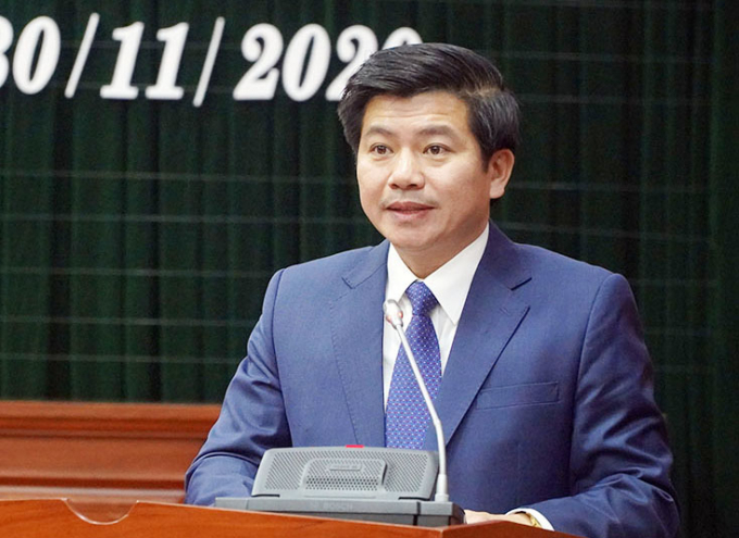 2-144058_712.jpg Ông Trần Vũ Khiêm, Trưởng Ban Tổ chức Tỉnh ủy nguyên là nhà báo. Ảnh: N.Tâm.