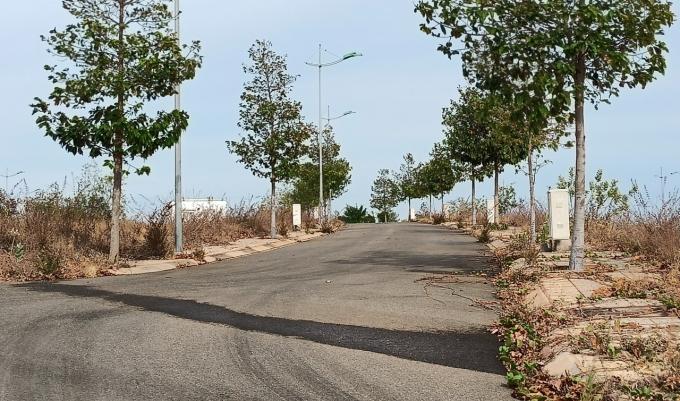 Dự án Tân Việt Phát 2 đã hoàn thành đầu tư cơ sở hạ tầng của toàn bộ dự án. Ảnh: ĐS.