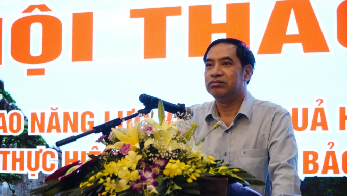 Ông Vũ Trọng Bình, Cục trưởng Cục Việc làm đề nghị: 'Chính sách bảo hiểm xã hội cần có cải cách và đảm bảo gắn với thị trường lao động'. Ảnh: Anh Thắng.
