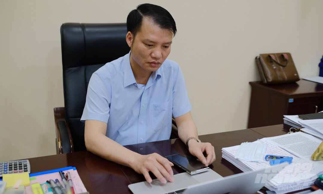fuxt3193-121603_634.jpg Ông Nguyễn Văn Việt, Giám đốc Sở NN-PTNT Tuyên Quang. Ảnh: Bảo Thắng.