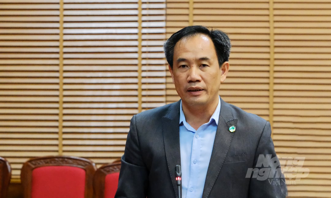 dien-bien-215655_549.jpg Ông Bùi Minh Hải, Giám đốc Sở NN-PTNT tỉnh Điện Biên phát biểu trong buổi làm việc với Đoàn công tác của Bộ. Ảnh: Bảo Thắng.