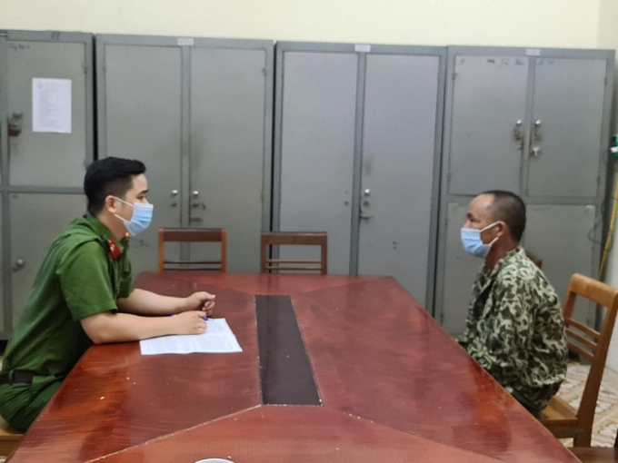 241559921_4376273842461918_1209730863499488707_n-205000_379.jpg Đối tượng Đào Xuân Phúc làm việc với lực lượng công an tỉnh Tuyên Quang. Ảnh: Tư liệu.