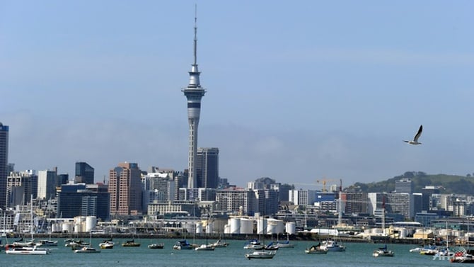 Hình ảnh thành phố Auckland (New Zealand). Ảnh: Gabriel Bouys/AFP.