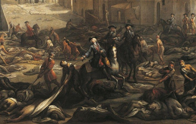 lai-noi-ve-dich-benh-110532_20200305_248.jpg Diễn ra từ năm 1720-1722, Cái chết đen Marseille là một trong những đợt bùng phát bệnh dịch hạch gây ra hậu quả thảm khốc nhất cho thế giới (Ảnh minh họa).