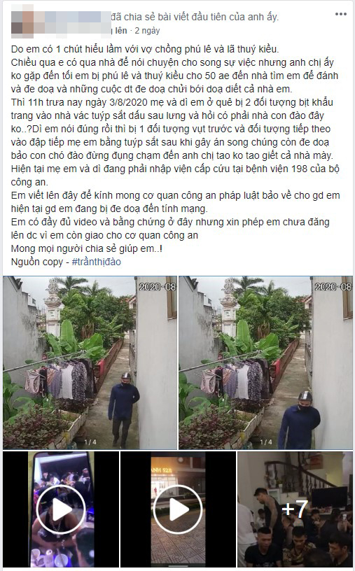 giang-ho-mang-phu-le-bi-cong-an-tp-ha-noi-bat-giu-191637_20200806_862.jpg Một số hình ảnh và video ghi lại cảnh nhóm được cho là đàn em của giang hồ mạng Phú Lê. Ảnh: Facebook.