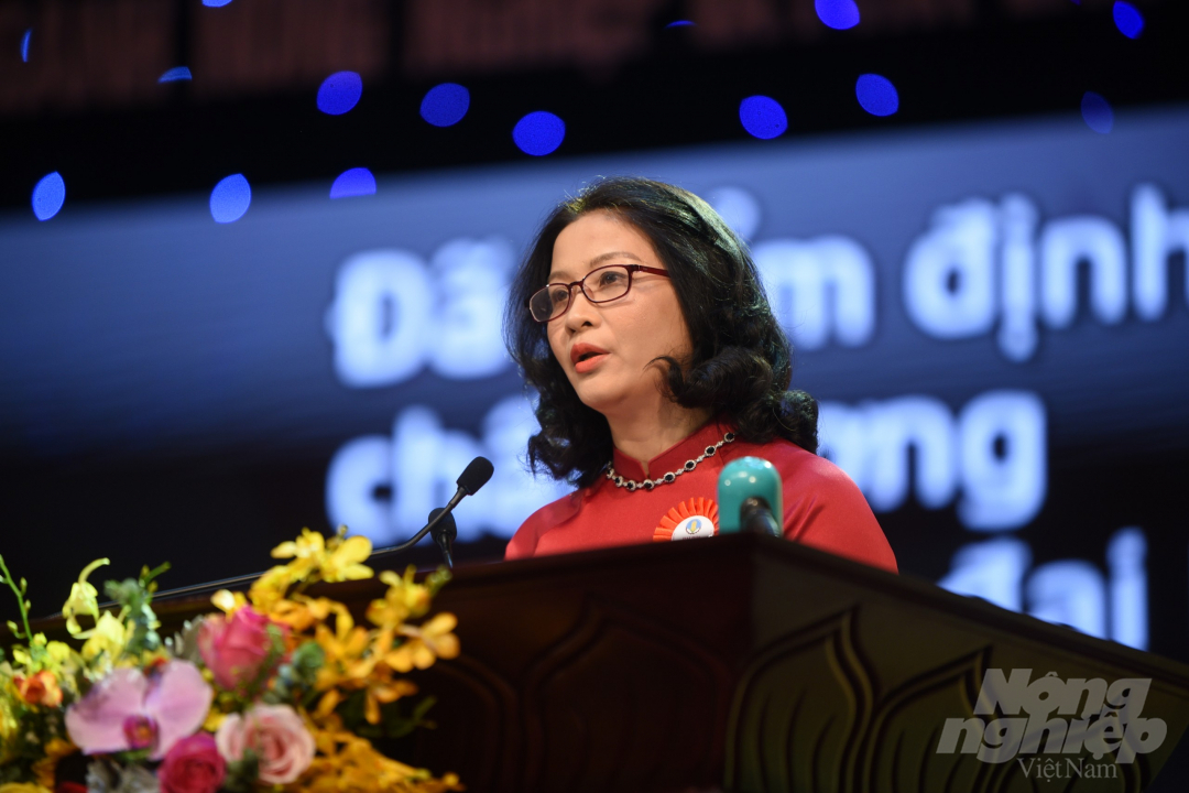 GS.TS Nguyễn Thị Lan, Giám đốc Học viện Nông nghiệp Việt Nam: Học viện coi chất lượng đào tạo và đổi mới quản lý giáo dục là khâu đột phá.