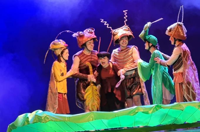 Vở kịch 'Dế mèn' phóng tác từ 'Dế mèn phiêu lưu ký' của Tô Hoài.