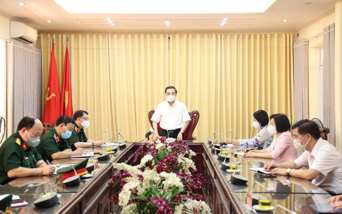 ong-chu-ngoc-anh-2-122246_309.jpg Chủ tịch UBND TP Hà Nội Chu Ngọc Anh phát biểu tại buổi làm việc.