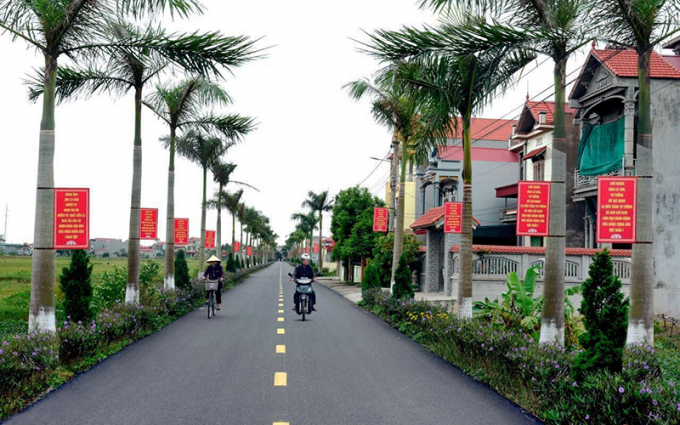 The rural Vietnam has become prosperous in recent years.