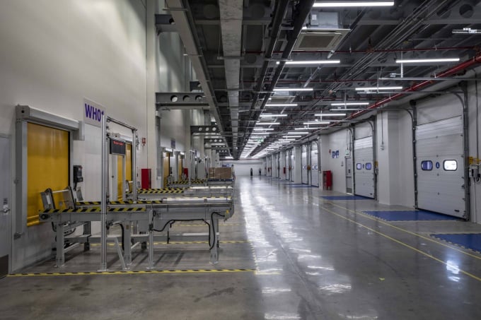 Kho chứa hàng của một nhà máy năng lượng ở tỉnh Chachoengsao, Thái Lan. Ảnh: Bloomberg.