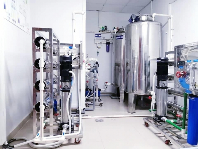 Máy móc được chuẩn bị theo đúng quy chuẩn.Ảnh: Huỳnh Văn Hoàng.