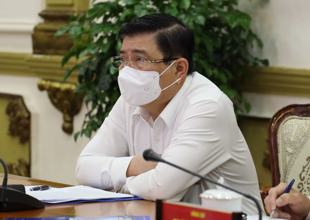 Chủ tịch UBND TP.HCM Nguyễn Thành Phong.