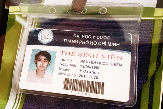 the-135456_88.jpg Thẻ sinh viên có tên Nguyễn Quốc Khiêm được sử dụng để đăng ký tham gia tình nguyện trong đợt dịch Covid-19 cao điểm. Ảnh: Pháp luật.