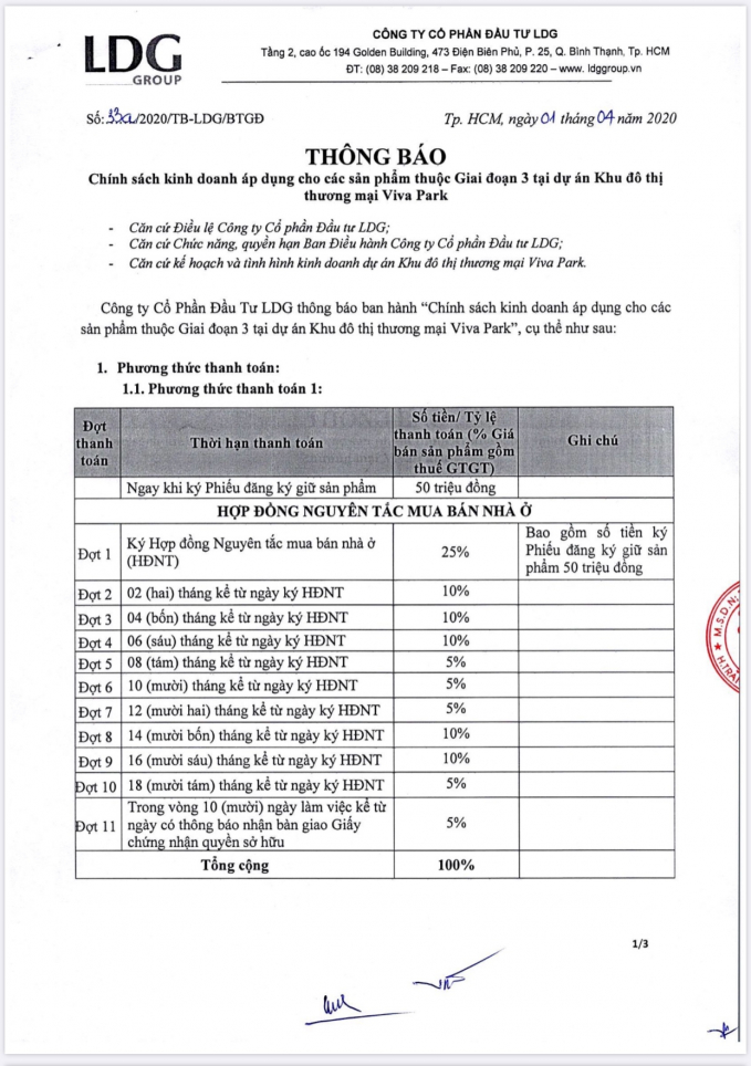 ldg-3-8-153129_413.jpg Chính sách bán hàng của chủ đầu tư là Công ty Cổ phần LDG Group phớt lờ các quy định của pháp luật về xây dựng. Ảnh: Đức Trung.