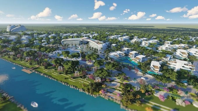 sun-1-162055_325.jpg Một phân khu thuộc dự án Sunshine Heritage Resort với các công trình có thiết kế ấn tượng. Ảnh: Vũ Vân.