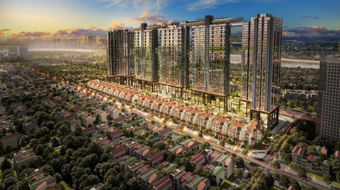 Sử dụng vật liệu xanh trong xây dựng sẽ là xu hướng dẫn dắt BĐS Việt Nam trong tương lai. Ảnh: Vũ Vân.
