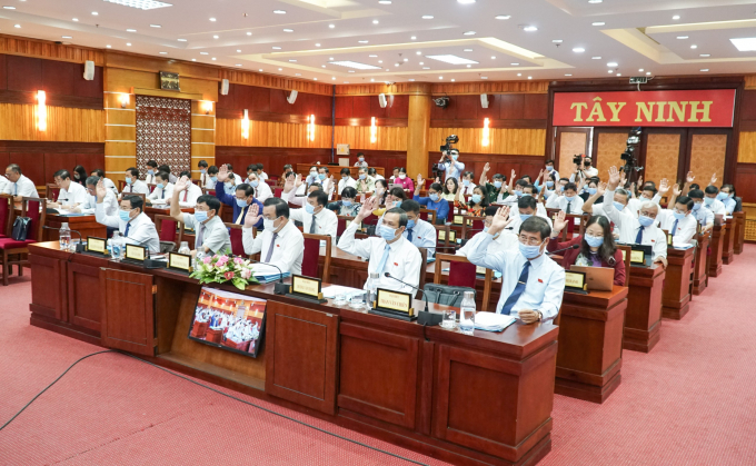 3cabf9aec44935176c58-200805_857.jpg Các đại biểu nhất trí thông qua các Nghị quyết. Ảnh: CTV.