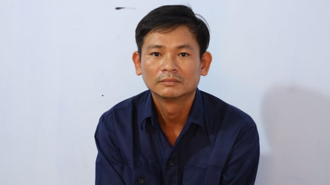 145y-165416_12.jpg Đối tượng Phúc tại Cơ quan CSĐT. Ảnh: CACC.