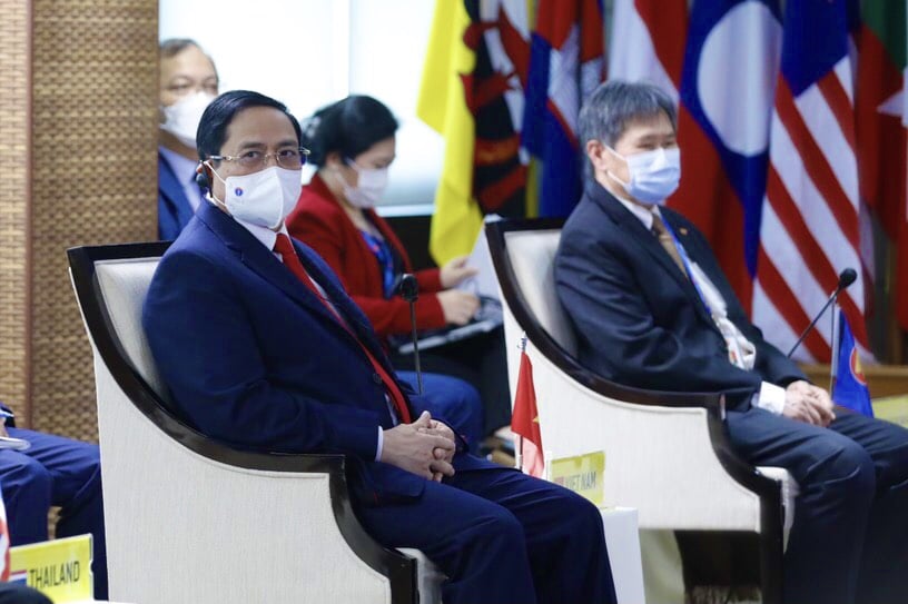 thu-tuong-092523_675.jpg Thủ tướng Chính phủ Phạm Minh Chính dự Hội nghị các nhà Lãnh đạo ASEAN, chiều 24/4. Ảnh: VGP.