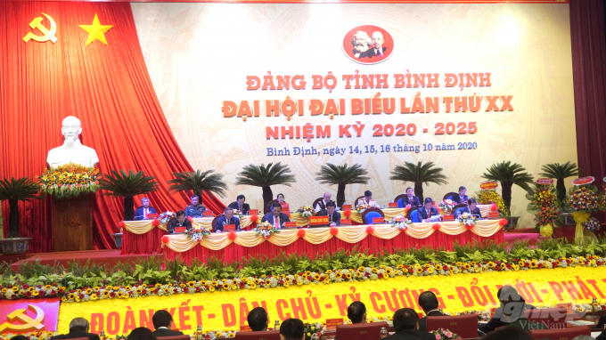 img-2597-112654_821.jpg Đoàn Chủ tịch điều hành Đại hội. Ảnh: Vũ Đình Thung.