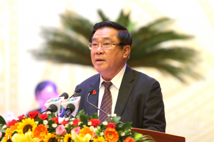 img-2605-112710_307.jpg Bí thư Tỉnh ủy Bình Định Nguyễn Thanh Tùng phát biểu kết luận tại phiên trù bị Đại hội. Ảnh: Vũ Đình Thung.