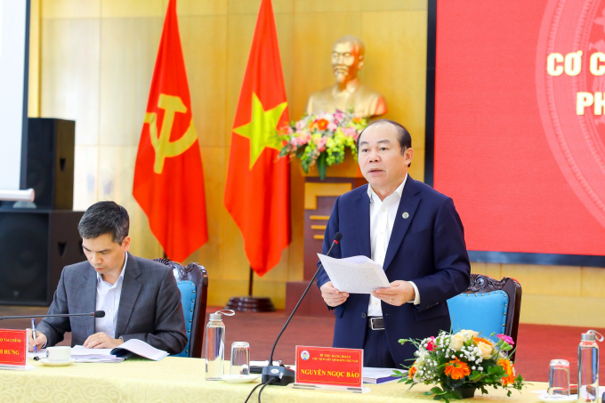 62a05d2bd58e5401a2f28bb7e91a207d-1-182213_600.jpg Ông Nguyễn Ngọc Bảo - Chủ tịch Liên minh Hợp tác xã Việt Nam: 'Cần sửa Luật Đất đai, Luật Hợp tác xã'. Ảnh: TL.