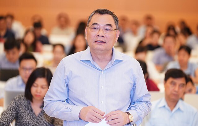 127862488-1315598288780305-726-4800-8218-1606912567-203238_239.jpg Thiếu tướng Tô Ân Xô, Chánh văn phòng Bộ Công an tại họp báo Chính phủ, 2/12. Ảnh: VGP.