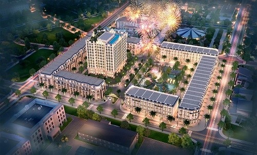 D’. Metropole Hà Tĩnh – công trình đầu tiên của Tân Hoàng Minh tại khu vực Bắc Trung Bộ.