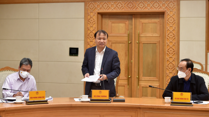 Deputy Minister of Industry and Trade Do Thang Hai: 'It is necessary to strengthen communication activities on market prices and supply sources during the pandemic to avoid a shortage of information and market instability. Photo: Duc Tuan.
