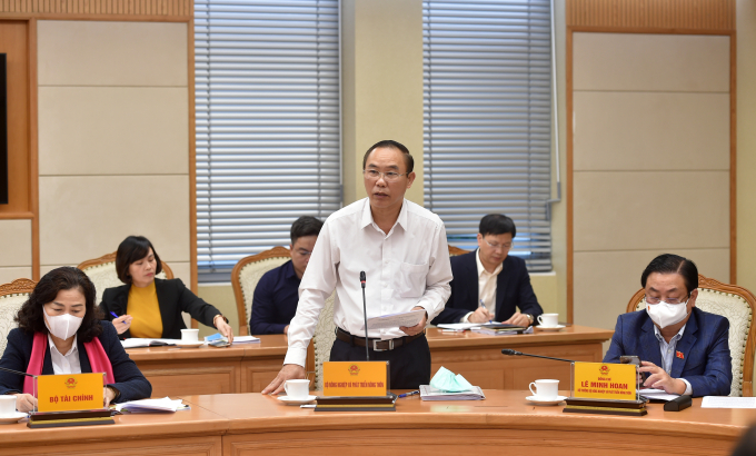 Deputy Minister of Agriculture and Rural Development Phung Duc Tien: 'Transportation and goods circulation have been smooth due to the coordination between ministries. In recent days, chicken and pork prices have increased again.' Photo: Duc Tuan.