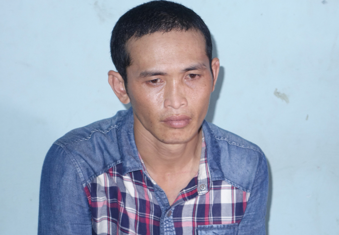 dsc06220-162619_193.jpg Đối tượng Nguyễn Vũ Thái bị bắt tại trụ sở công an. Ảnh: CACC.