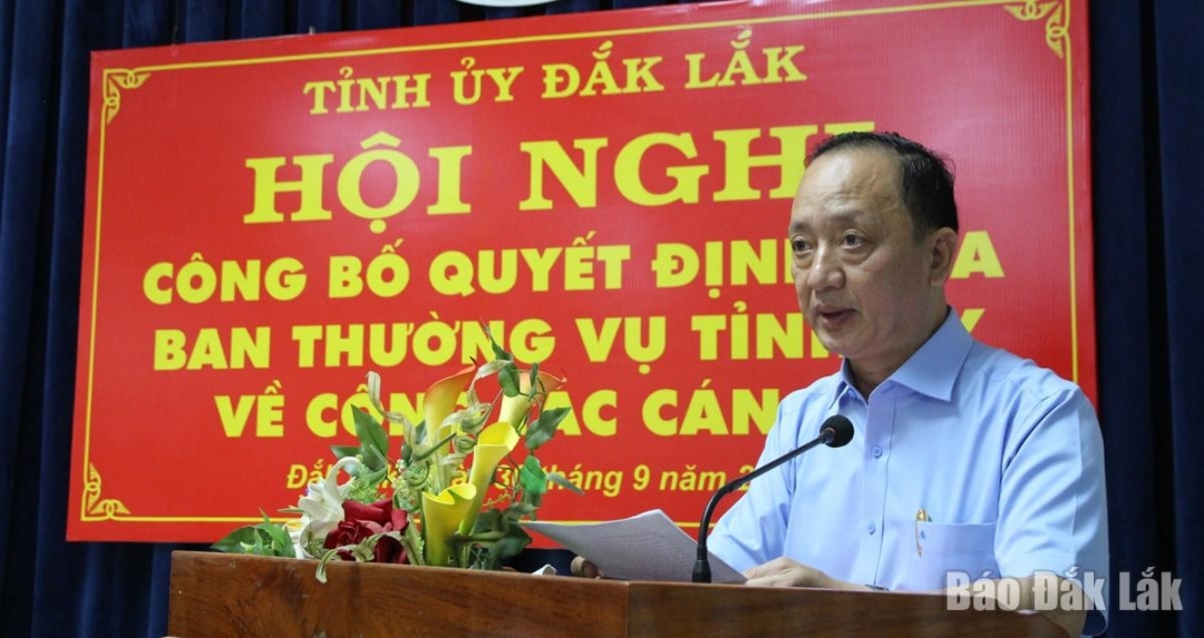 Bổ nhiệm tân Phó Trưởng Ban Nội chính Tỉnh ủy- Ảnh 3.