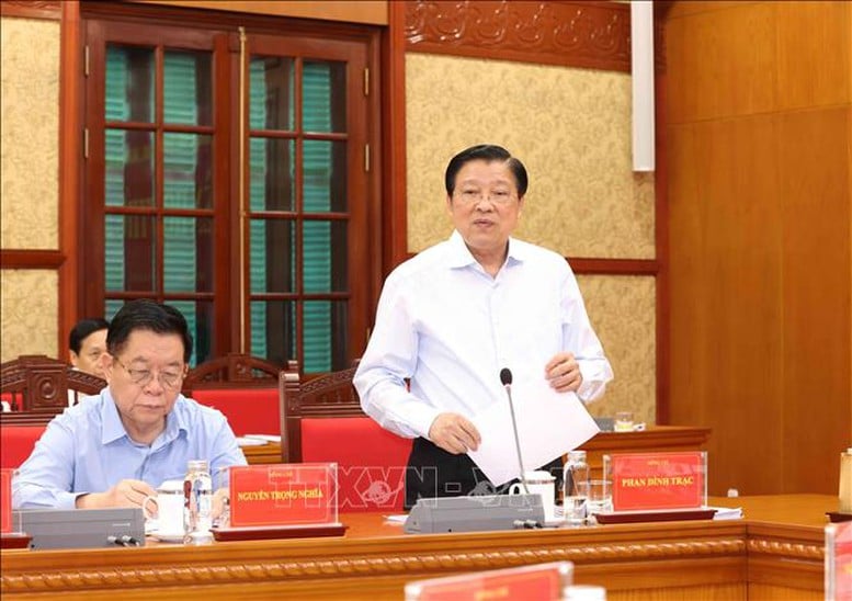 Tổng Bí thư Tô Lâm: Kịp thời phát hiện, xử lý các sai phạm liên quan đến sắp xếp tổ chức bộ máy- Ảnh 3.