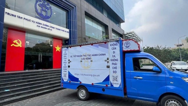 Hà Nội triển khai xe lưu động đến địa phương tiếp nhận và xử lý thủ tục hành chính