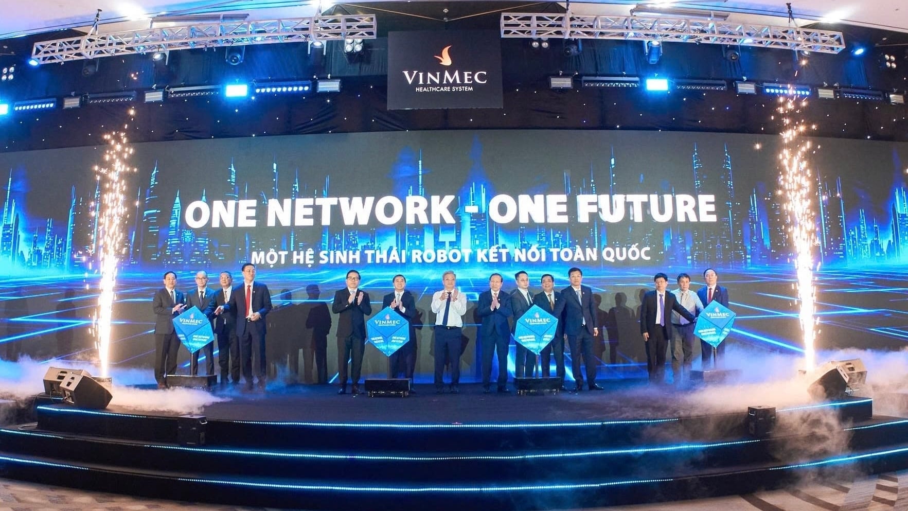Vinmec khai trương hệ thống trung tâm phẫu thuật robot công nghệ cao