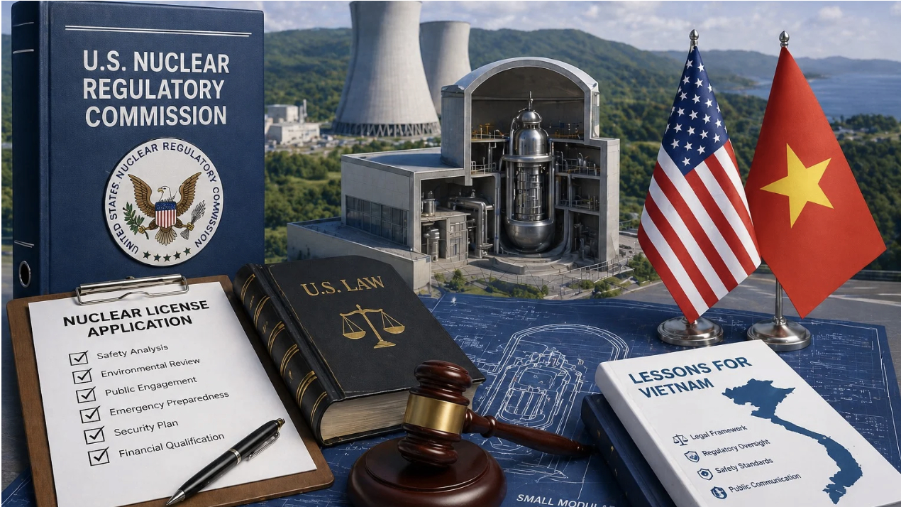 Several legal issues concerning the licensing of small modular reactor projects under the United States law and lessons for Viet Nam