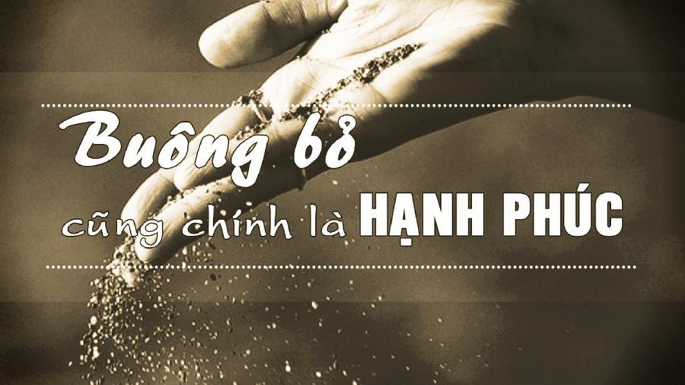 Điều này chính là “thật sự đau đớn thì sẽ tự nhiên buông bỏ!”.