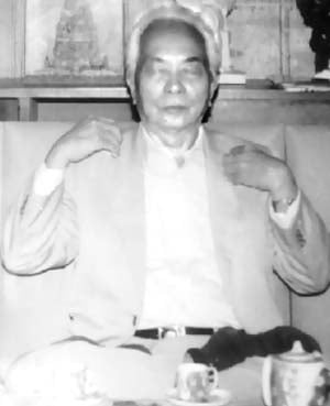 Đại tướng Võ Nguyên Giáp ngồi thiền