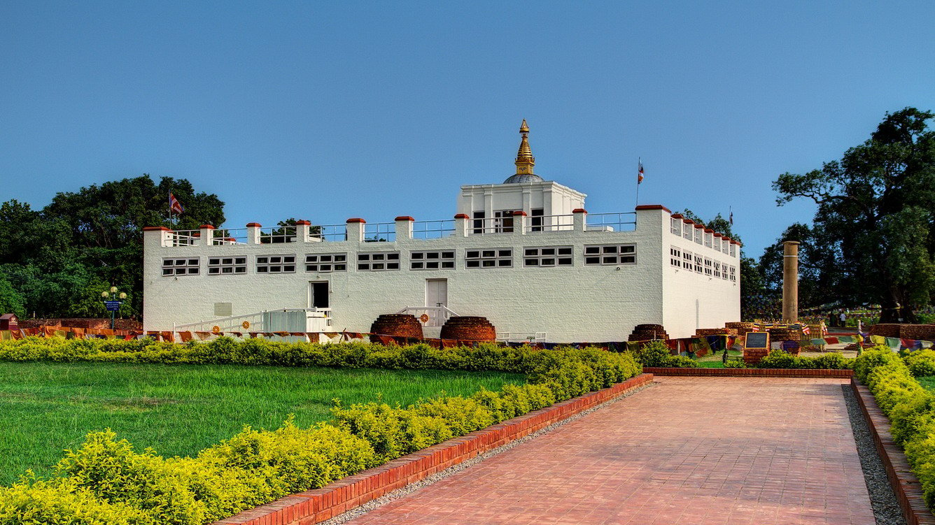 Lumbini - nơi đức Phật ra đời. Ảnh: Internet