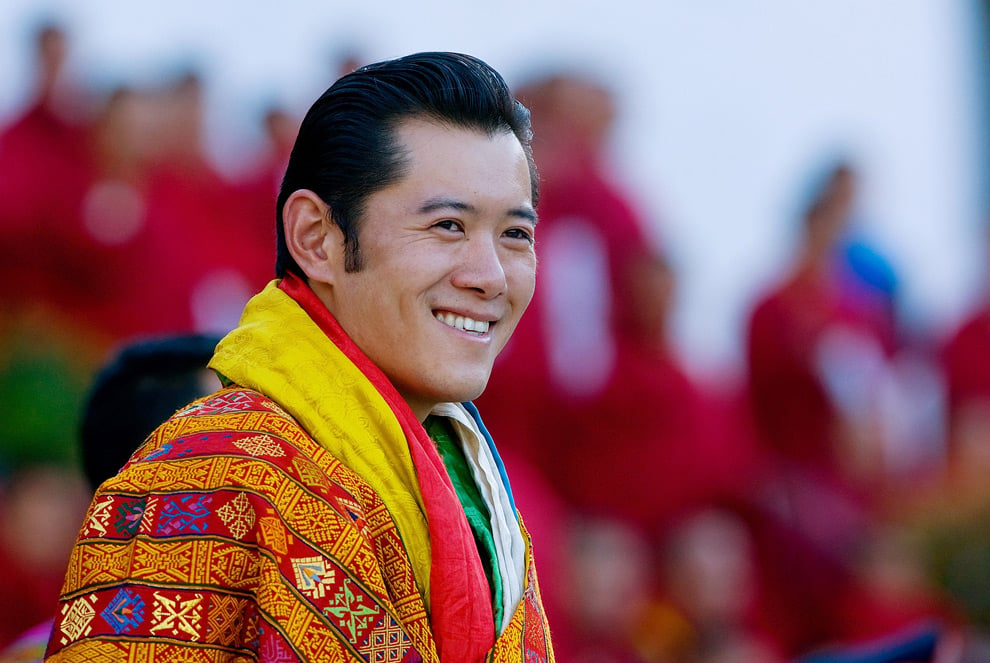 Quốc vương Jigme Khesar Namgyel Wangchuck là một Phật tử thuần thành trường chay.