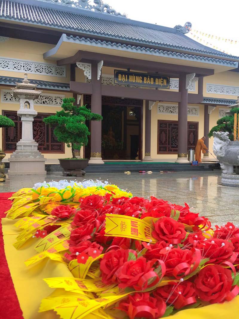 Đại lễ Vu lan báo hiếu được tổ chức tại Thiền viện.