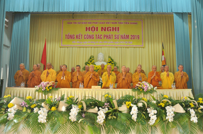 Phật giáo Tiền Giang tổng kết công tác Phật sự 2019