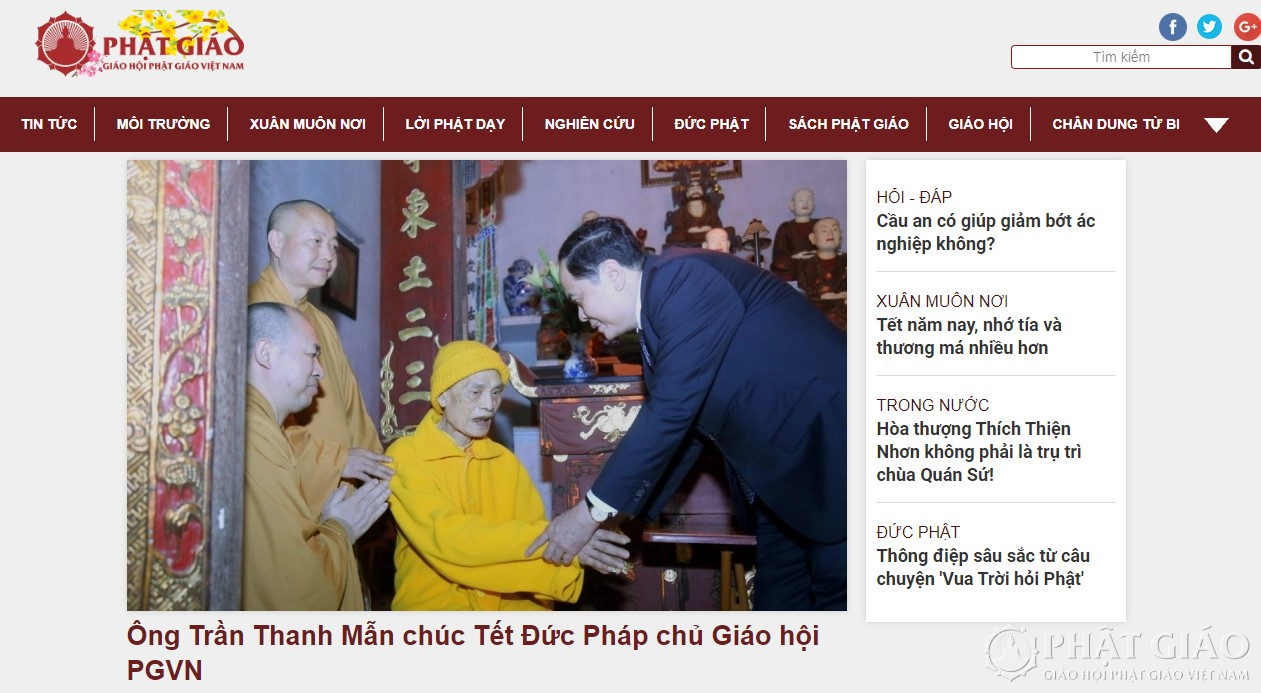 Trang chủ Phatgiao.org.vn