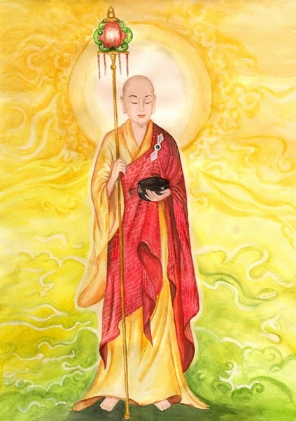 Mục Kiền Liên Bồ Tát tuy là thần thông đệ nhất nhưng không thể giúp được mẹ, nên đã đến thưa với đức Phật Thích Ca.