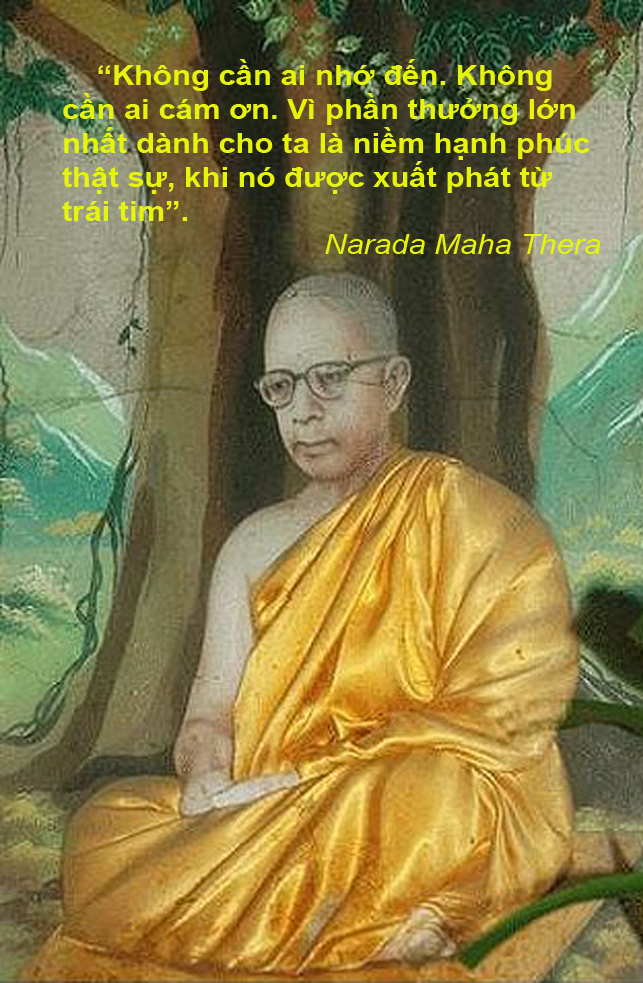Đức Phật Và Phật Pháp 5 Ngài Narada Maha Thera (1898 – 1983).