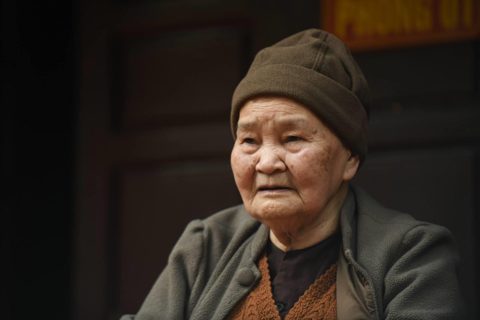 Ni sư Đàm Chính - Trụ trì chùa Tiêu, người đã ngoài 90, đã có hơn 80 năm gắn bó với ngôi chùa Tiêu.