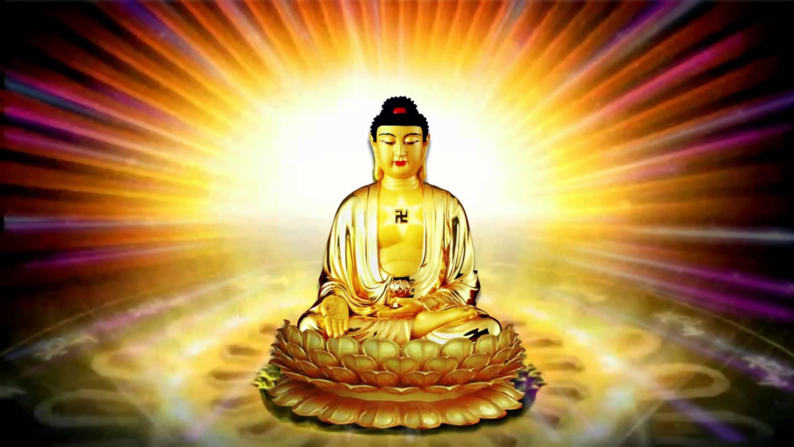 Ngôi báu thứ nhất trong Tam Bảo là Phật Bảo, ánh hào quang của vị Thầy vĩ đại soi sáng giống như ngọn hải đăng hướng dẫn và soi sáng nhân loại