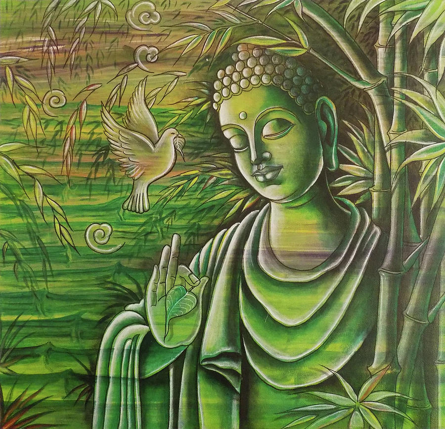Đạo Phật nhìn nhận thiên nhiên như là nền tảng cho sự sống xuyên qua quan điểm tích cực.