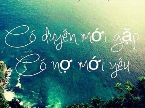 Duyên đến không cần phải vui mừng quá đỗi, duyên đi cũng không cần phải khóc lóc thảm thiết.